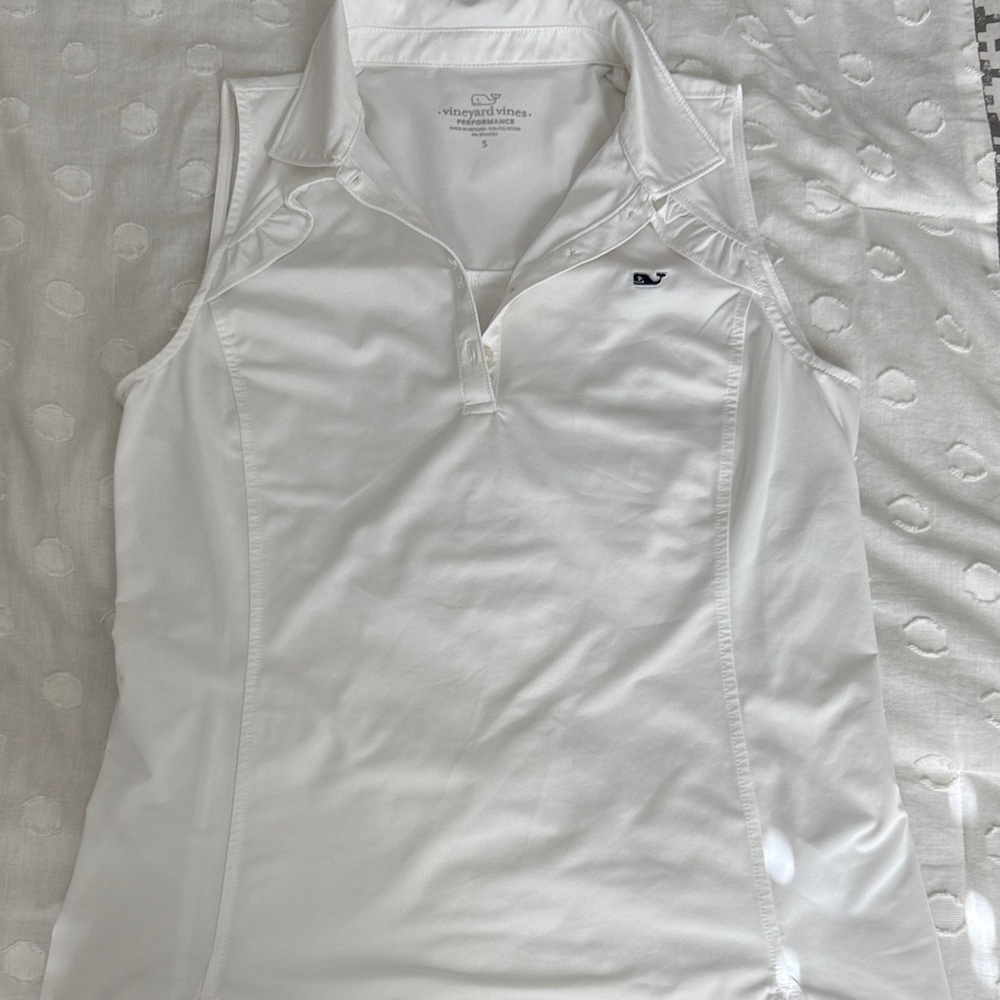 Vineyard Vines Women's Classic White Tank Top